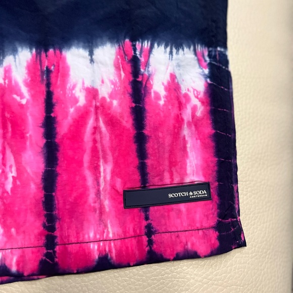 NWT - Scotch & Soda Men’s Tie Dye Short - Size XL - Picture 4 of 11